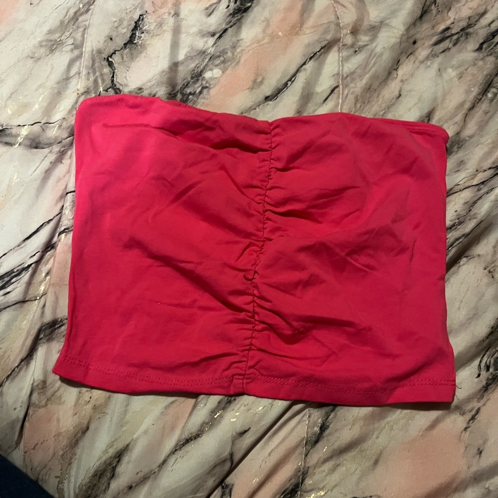 Pink holter top